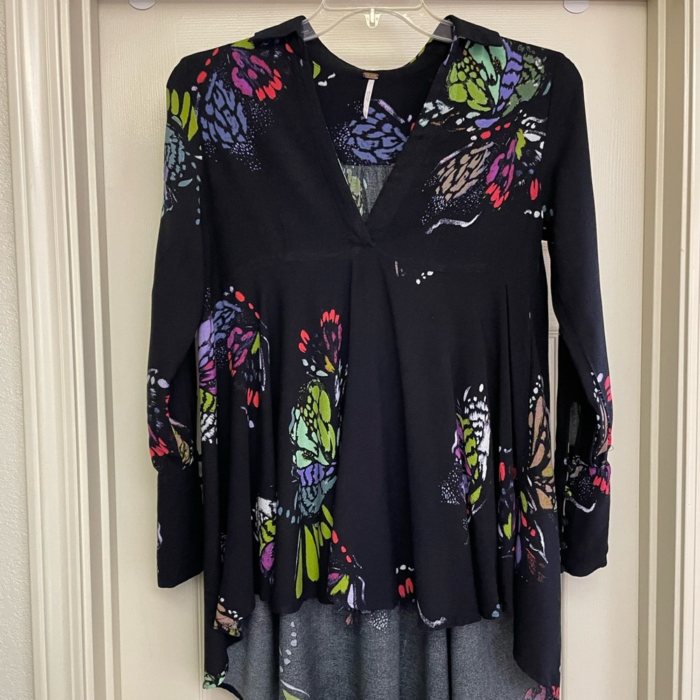 Free People “Field Of Butterflies” Tunic
